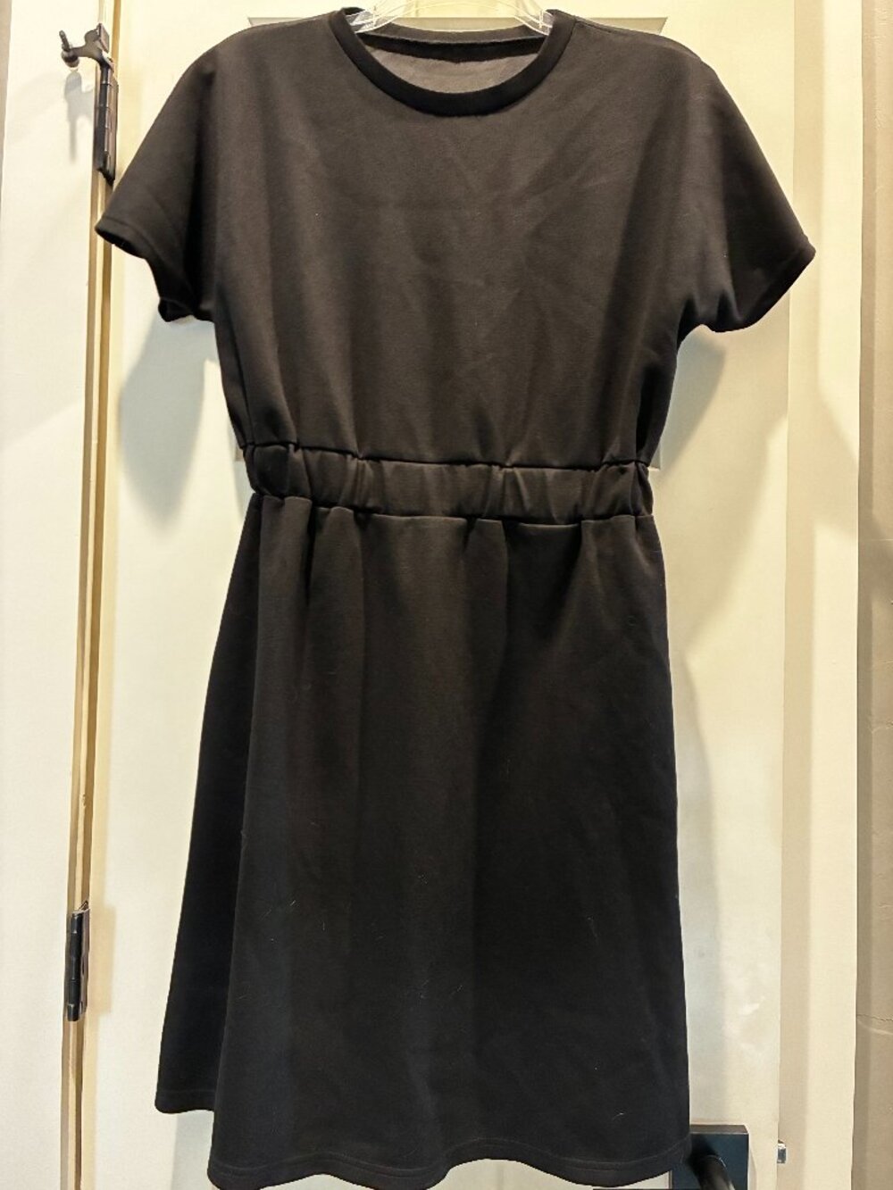 Casual Little Black Dress with Pockets